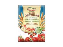 Каша овсяная ТМ "Everyday" со сливками с пророщенными зернами пшеницы клубника со сливками